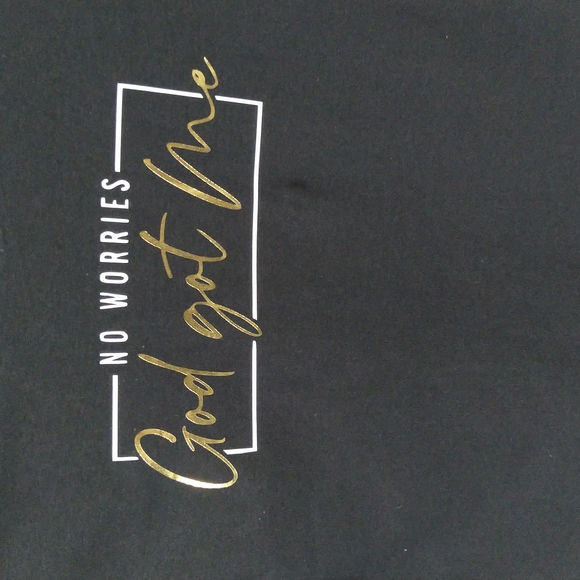 SBC's God Got Me Short Sleeve Crew Neck Black T-Shirt - Picture 1 of 4